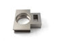 Milled Machined Aluminum Cylinder Mounting Plate / Flange Mount Caster Base Plate